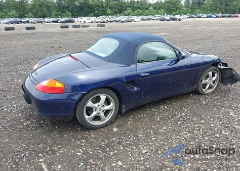 2002 Porsche Boxster from USA, damaged, VIN WP0CA29852U625245